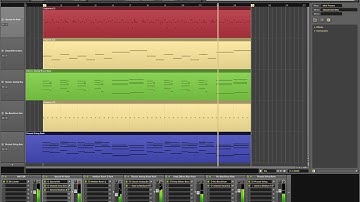 Retrowave Work in Progress in MuLab In C Major - PREVIEW