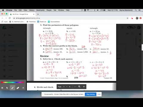 Math lesson 155
