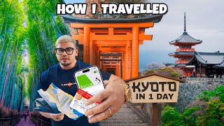 How I Travelled Kyoto In 1 Day - Hankyu, JR, Keihan Railway | Arashiyama, Fushimi Inari, Gion & More