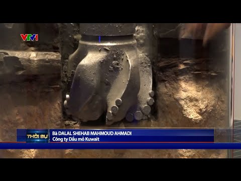 Cận cảnh mũi khoan dầu mỏ bằng kim cương nguyên chất tại Vùng Vịnh | VTV24