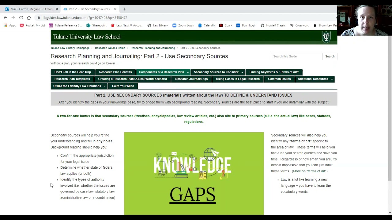 Tulane Law LRW: Introduction to Legal Research