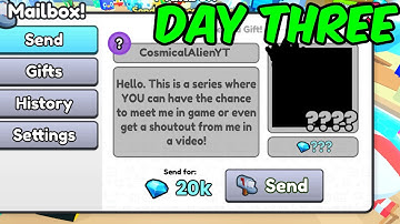 Day THREE Of CHECKING My Mailbox For GIFTS From YOU!