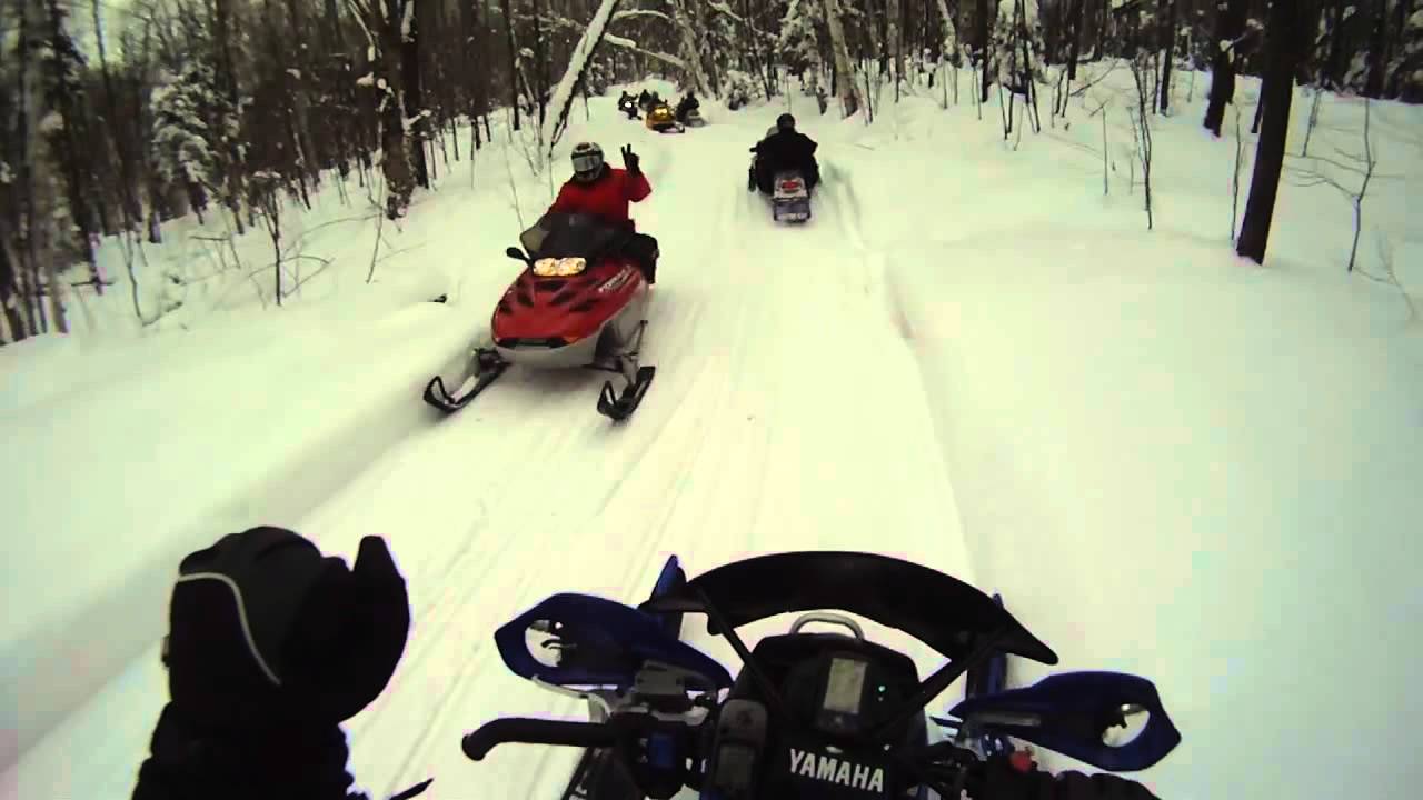 Snowmobiling Vermont 2011 GoPro Montage YouTube