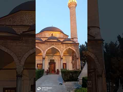 رفع أذان المغرب من وسط مدينة سراييفو البوسنة والهرسك
