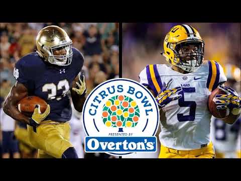 2018 Citrus Bowl: TV channel, time, live stream, odds, picks for LSU-Notre ...