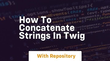 how to concatenate strings in twig