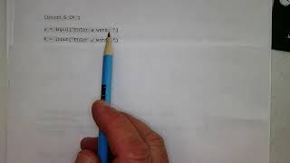 Prog I Unit 1 Lesson 6 CP 1