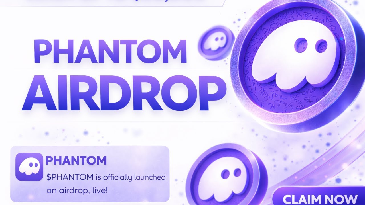 Solana Airdrop 2026 | Claim Up To +40k $SOL? Phantom Wallet Airdrop!