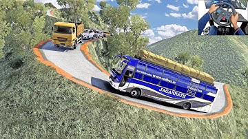 Indian Bus Simulator - Extremely RISKY ROADS | Bus Driving 3D Game