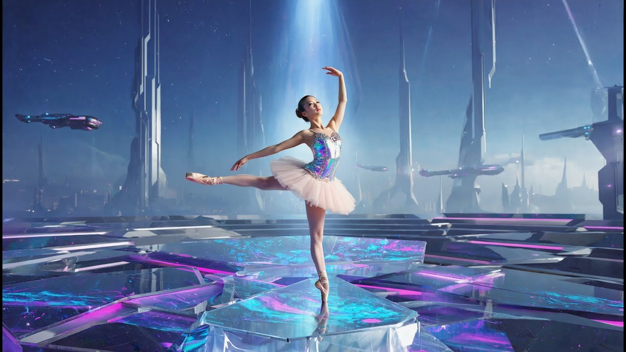 AIと創った西暦2500年のバレエのステージ #バレエ #ballet #動画生成AI #aimovie - YouTube