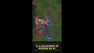 😂 4 jugadores se BUGEAN en el momento CLAVE