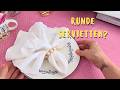 Kennt ihr runde Servietten? Ich zeige euch meinen persönlichen Favoriten