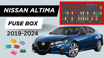 Nissan Altima (2019-2024) Fuse Box Diagram & Location – Complete Guide!