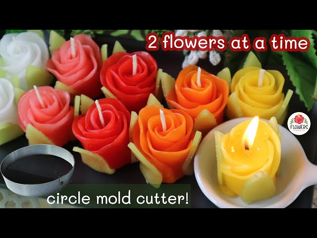 Diy Rose Flower Weight Reduction Version Aromatherapy Candle - Temu