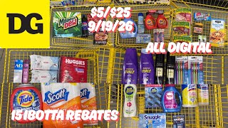 Dollar General $5/$25 Deals! 9/19/26 - Laundry Stock Up - Dollar General Couponing This Week