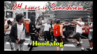 24 hours in Soundview hood vlog with SG Nasi #hoodvlogs #nydrill