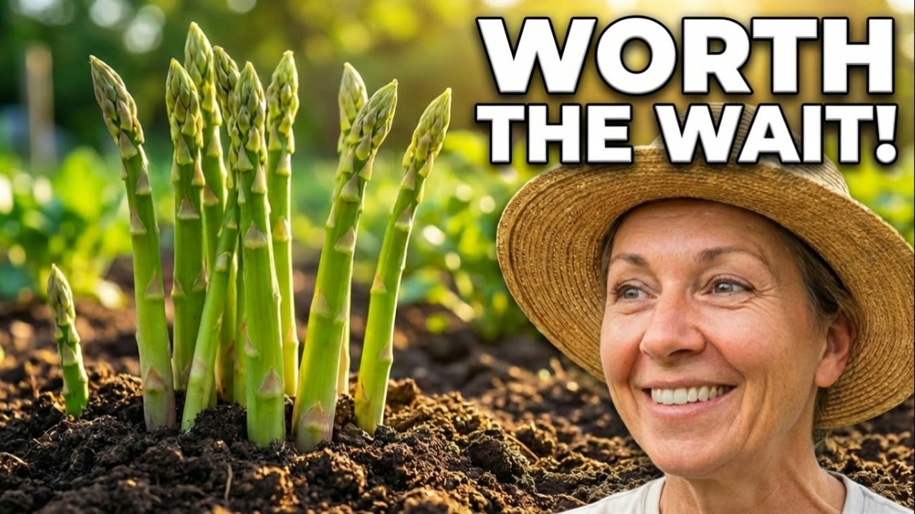 Как правильно выращивать спаржу (чтобы она плодоносила годами)