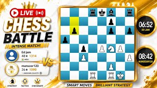 Epic LIVE Chess Match | Tactical Masterclass | Part 46 @Basics_Learnia