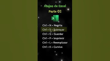 excel básico atajos de teclado parte 2 #excelavanzado #exceltips #excelbasico #excel #exceltutorial