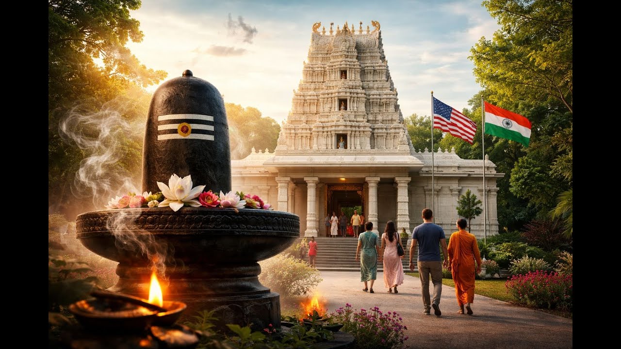 An Ancient Hindu Temple in America 🇺🇸 | The Pittsburgh Shiva Temple Experience
