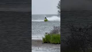 Coming In Hot At The Outer Banks Islands #jetski #personalwatercraft #outerbanks