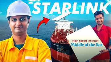 📡How Starlink installed on our Ship? 🛰️How it Brings High-Speed Internet to Ships at sea?🚢 🌊🤯
