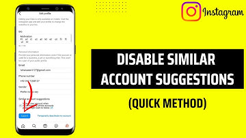 How To Disable Similar Account Suggestions On Instagram