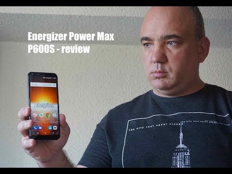 Smartphone Energizer Power Max P600S - review