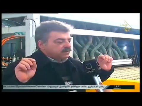 قناة اوغاريت قصة نجاح 15 2 2016 مصنع زجاج السيارات 
