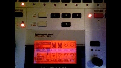 Elektron machinedrum minimal beat making (part 2)