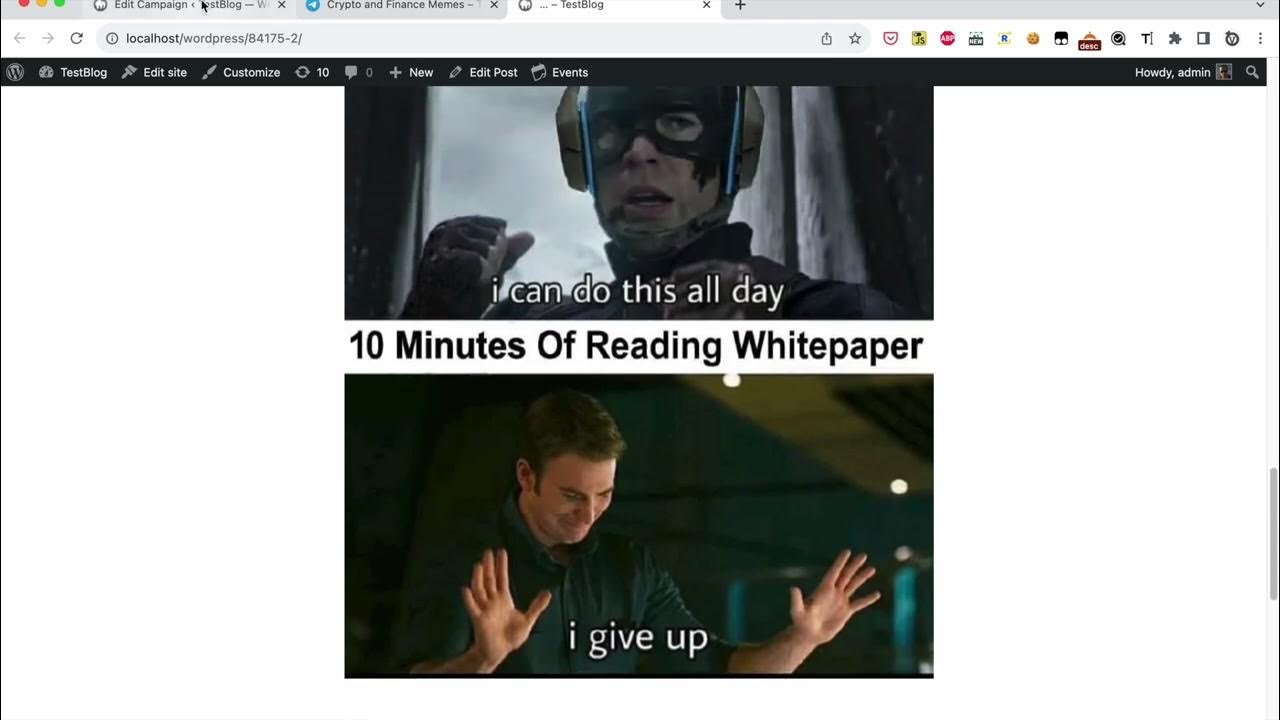 How to import from Telegram to WordPress posts (autopost) YouTube