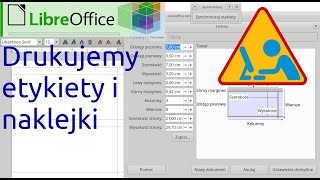 Drukujemy etykiety i naklejki z LibreOffice