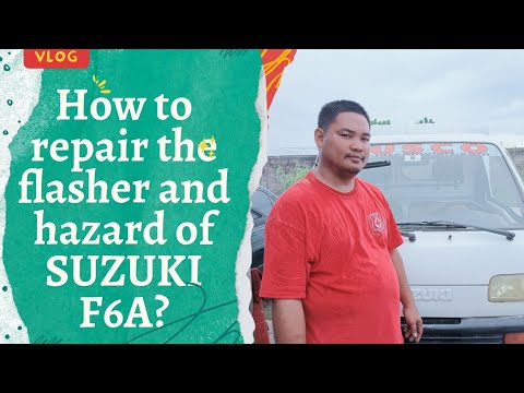 HOW TO REPAIR THE FLASHER AND HAZARD OF SUZUKI F6A?