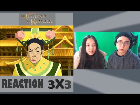 The Legend of Korra 3X3 | "The Earth Queen" | REACTION