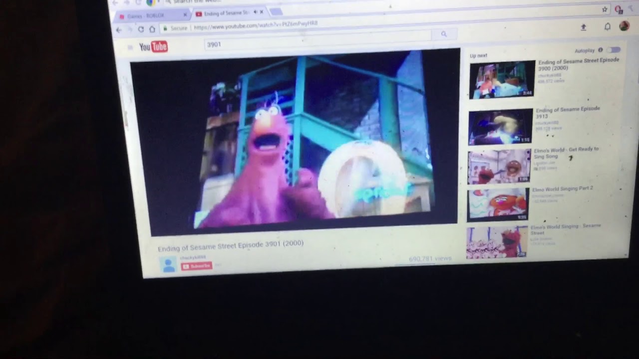 Gabriel Video Sesame Street Episode 3901 Ending 2000 Youtube 