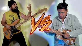 Bajista Tumbado Vs. Bajista Metalero