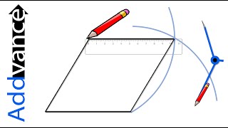 Constructing a Rhombus | GCSE Maths ๐โ Addvance Maths