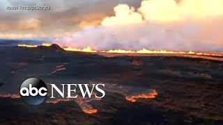 Mauna Loa’s fiery awakening after longest dormant period on record | Nightline