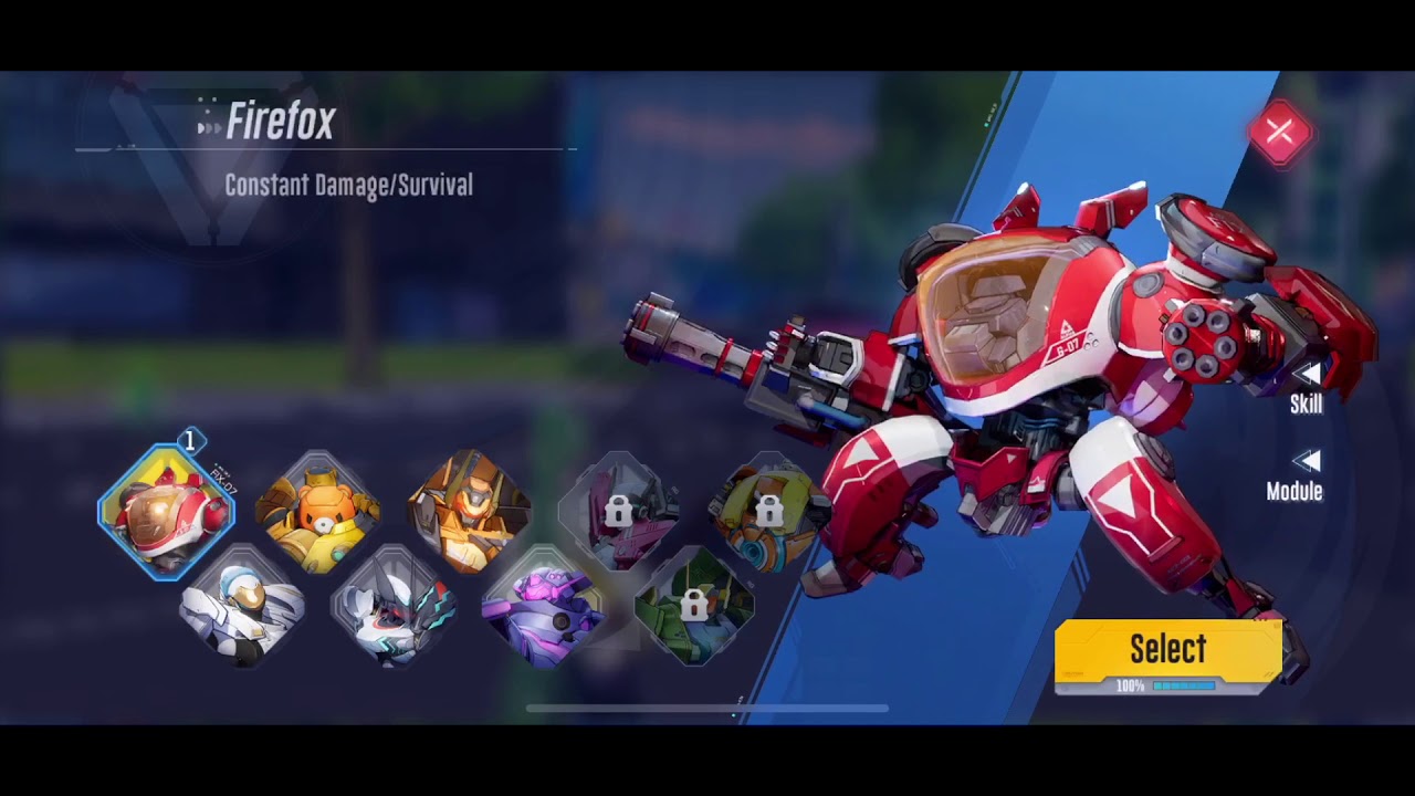 FireFox Gameplay!!! Super Mecha Champions