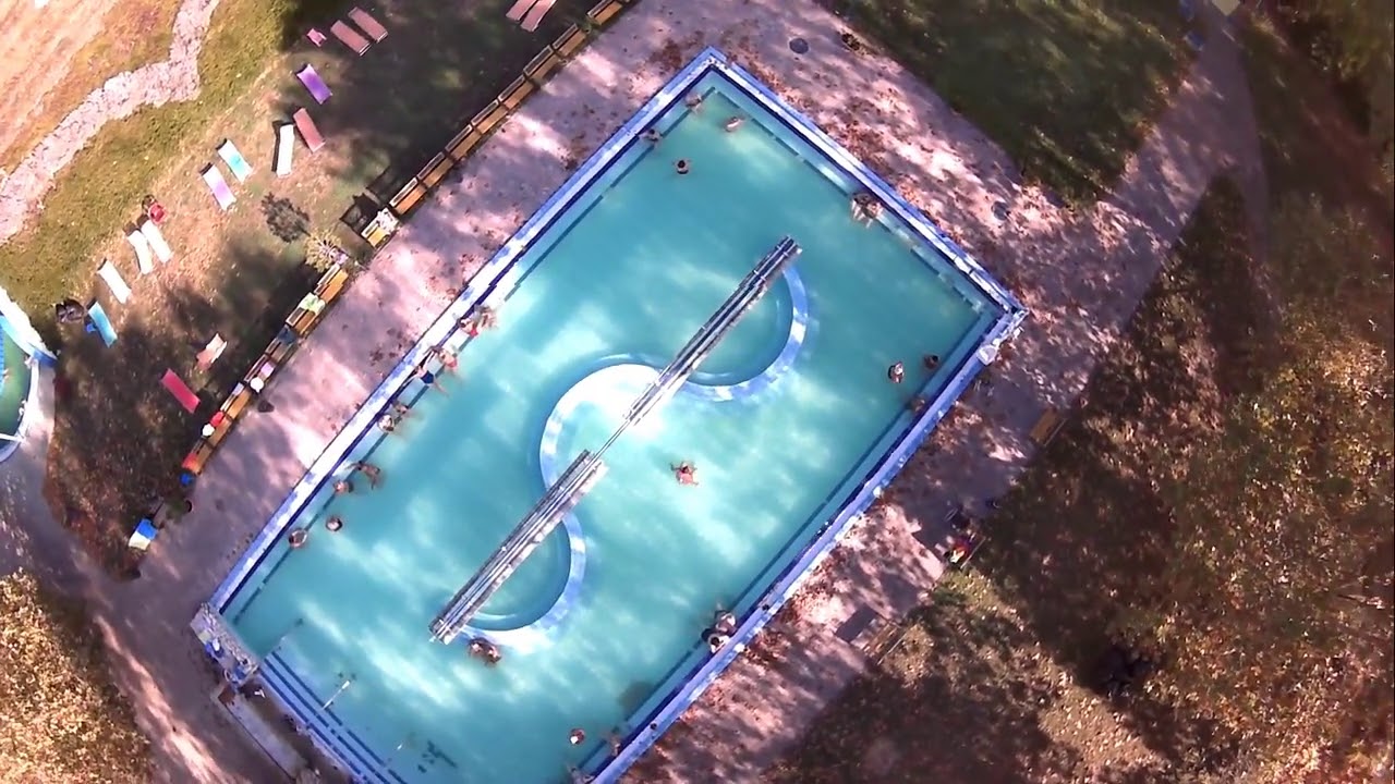 Mesteri Termálfürdő és Camping 2019, MJX Bugs 5W drón (720p)   Drone view