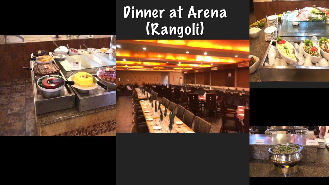 Dinner Buffet at Arena (Rangoli) Enjoying at Arena Club Karachi