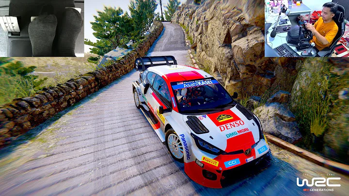 WRC Generations | Toyota Yaris GR Rally1 Spain 2025 | Thrustmaster T300RS + TH8A Gameplay