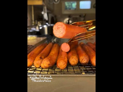 حصريا تصنيع السوسيس الهوت دوج و تدخينه بمكون بيترمى و ما حدش عارف قيمته