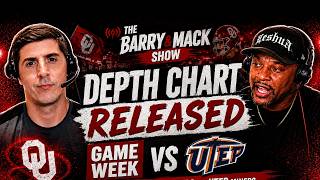 THE DEPTH CHART IS OUT — AND GAME WEEK IS HERE!
