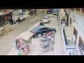 كاميرات المراقبة ترصد لحظة سقوط أحد الصواريخ على مدينة إعزاز شمالي حلب كاميرات المراقبة ترصد لحظة سقوط أحد الصواريخ على مدينة إعزاز شمالي حلب