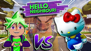 CHIPMUNK vs HELLO KITTY | Hello Neighbor Mod