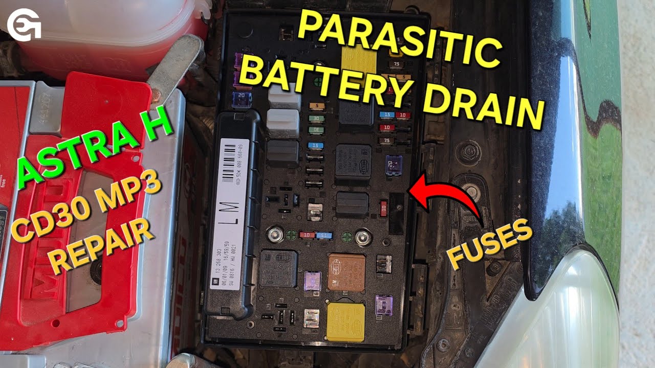Parasitic Battery Drain Test & Fix