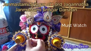 Janmastami Sringar of Lord Jagannatha | Janmastami Sringar Darshan | Nitya Seva | Spiritual screenshot 4