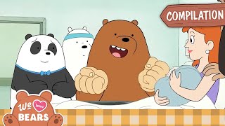 Bears SAVE a baby 👶 😱 | We Bare Bears Compilation | Cartoon Network | Cartoons for Kids