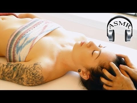 ASMR Massage Neck & Head, Jen Hilman 3, Relaxing Massage Therapy Techniques